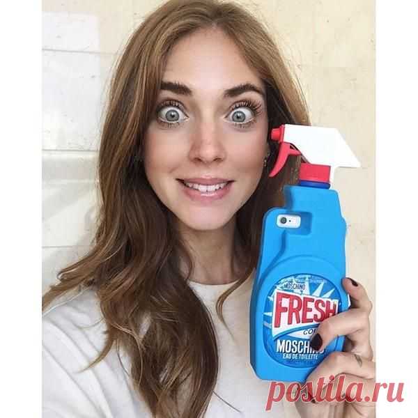 Оригинальный чехол для iPhone в виде стеклоочистителя "Fresh" как у Moschino по цене от 337 рублей! Бесплатная доставка в любой город России и мира!