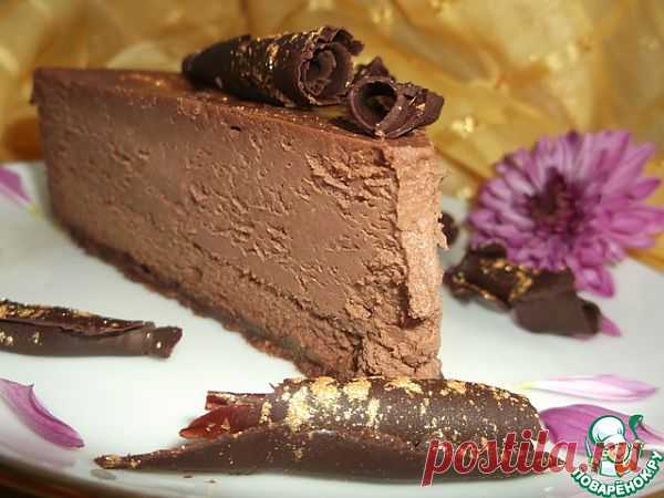 Шоколадно-творожный пирог "Наслаждение" Автор: Kleine Hase
