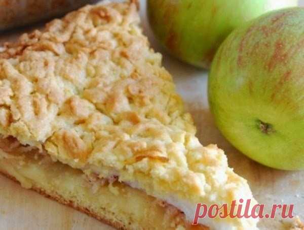 Лучшие кулинарные рецепты : Пирог «Мечта» c яблоками