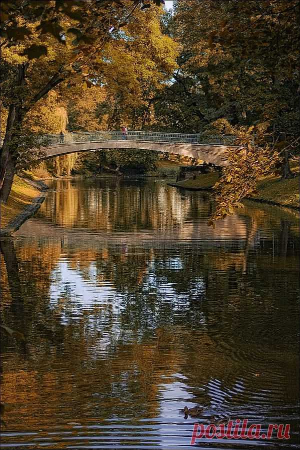 Autumn Park in the style of Monet - Eleonora Grigorjeva - LensArt.ru