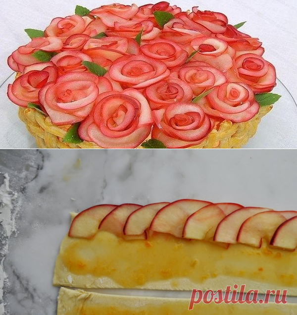 Прекрасные пирожные на скорую руку Этот прекрасный букет роз ничто иное как вкусные и быстрые пирожные