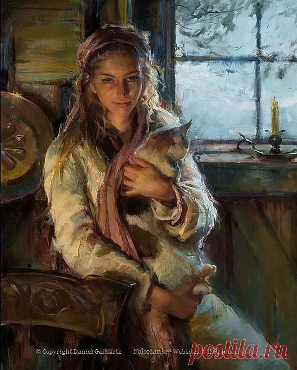 Американский художник Daniel F. Gerhartz