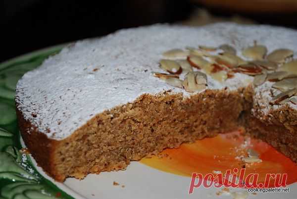Миндальный торт (Torta del Cielo) » Cooking Palette