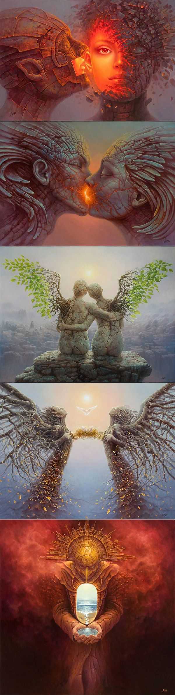 Tomasz Alen Kopera картины. Превосходный фэнтези треш