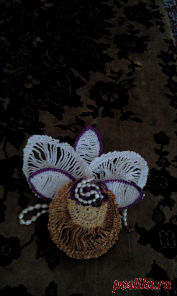 МК цветок орхидея от Пуси - Babyblog.ru