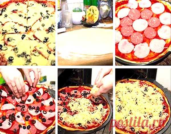 Кулинарные Рецепты: Супер-пицца