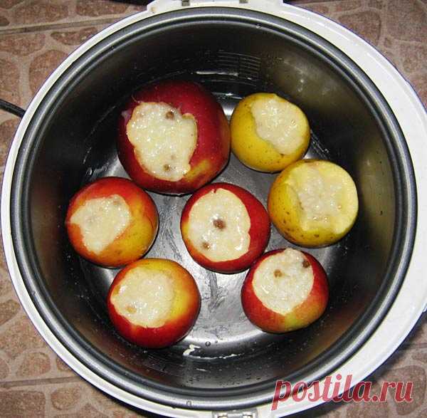 Яблоки в мультиварке: рецепт приготовления