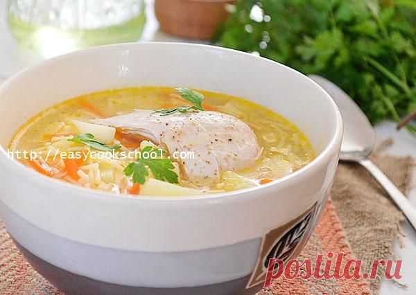 Куриный суп с вермишелью и картошкой: рецепт с фото | Легкие рецепты