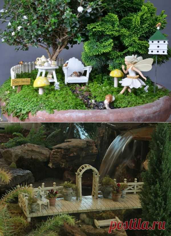 Fairy garden: заманите фею в сад / Ландшафтный дизайн / 7dach.ru