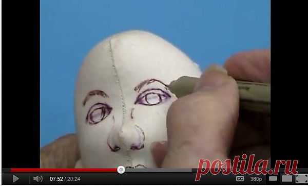 Мастер класс по изготовлению текстильной куклы (ссылка на видеоуроки).