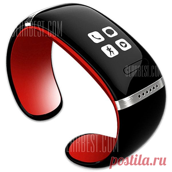 Модный стиль L12S OLED Bluetooth браслет часы с Call ID дисплей / Ответ / набор / SMS синхронизации / музыкальный плеер / Anti - потерянный Функция для Samsung / HTC + More-22,89 и свободная перевозка груза | GearBest.com