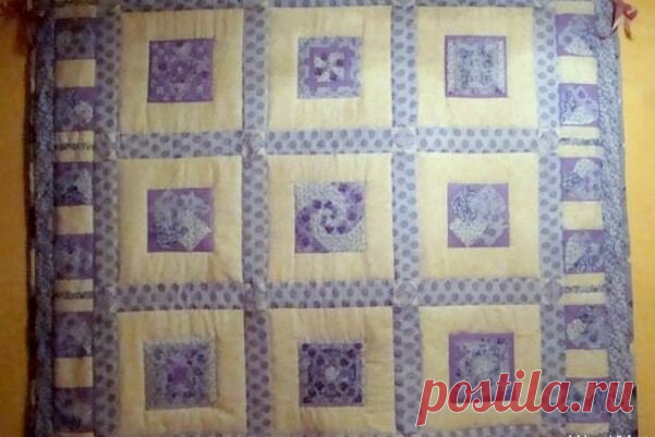Пэчворк-разрезалка: четыре квадратика, а разных блоков из них уже (пока) семь! :) Готовлюсь сшить одну штуку... | Татьяна Уланова | Яндекс Дзен