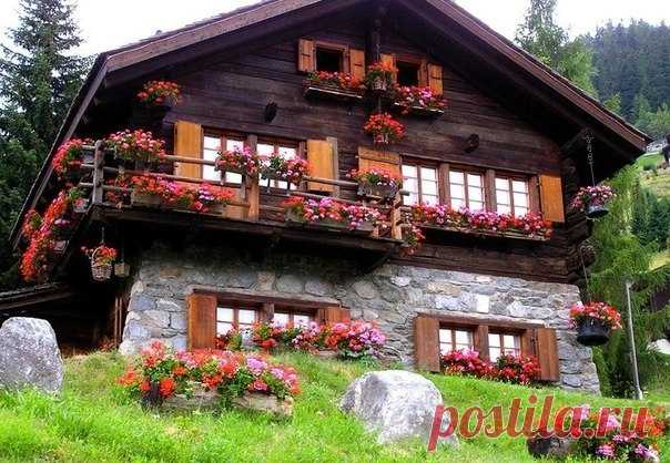 Живописная деревня Грименц, Швейцария - Путешествуем вместе