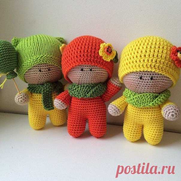 Amigurumi küçük Boys-Free Pattern - Amigurumi Ücretsiz Desenleri