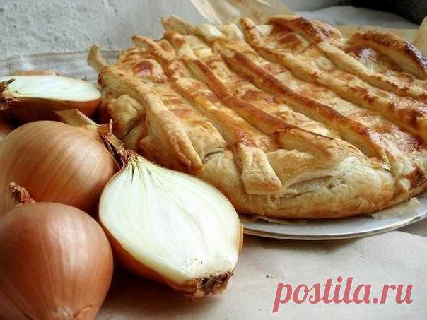 Как приготовить луковый пирог / onion pie  - рецепт, ингредиенты и фотографии