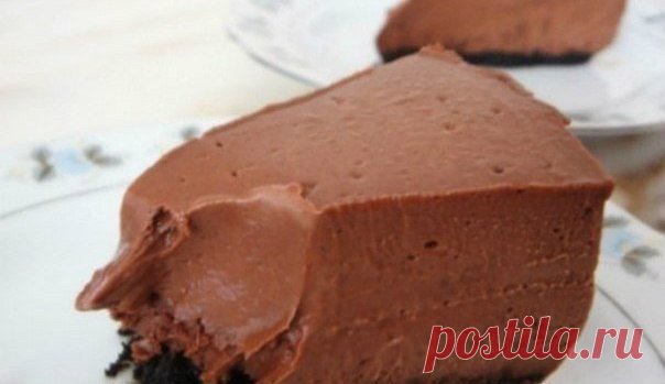 Диетический шоколадный чизкейк приготовление | CookandYou