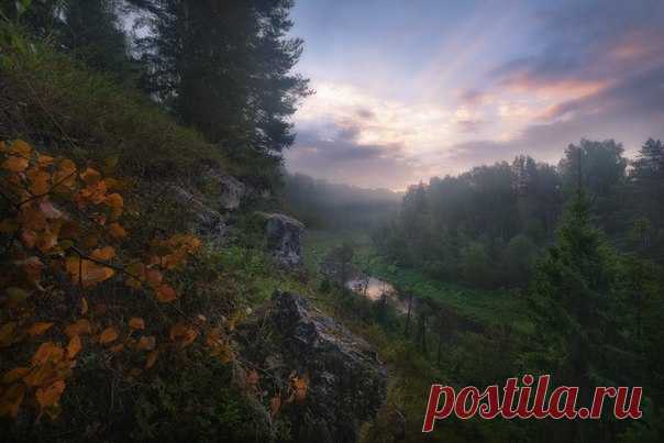 Река Дёржа, Россия. Автор фото: Евгений Жмак.