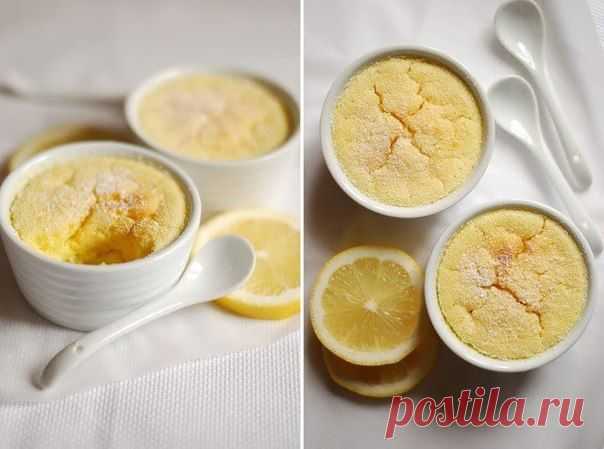 Как приготовить быстрый лимонный пудинг - рецепт, ингридиенты и фотографии
