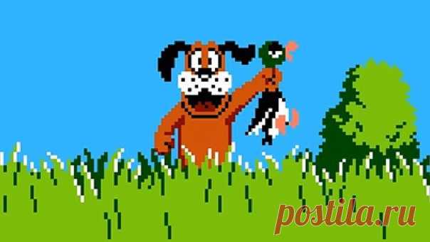 Открытие дня. Оказывается, в Duck Hunt можно было играть за утку, ее полет управлялся вторым джойстиком!