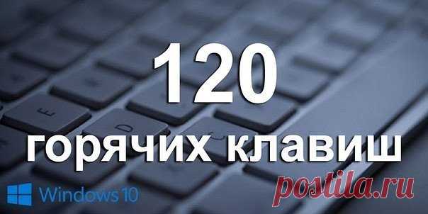 120 горячих клавиш
●Операционная система Windows
Ctrl+C — копировать. Для того чтобы увидеть содержание буфера обмена в MS Office, нажми Ctrl+C дважды.
Ctrl+N — создать новый документ.
Ctrl+O — открыть.
Ctrl+S — сохранить.
Ctrl+V — вставить.
Ctrl+W — закрыть окно.
Ctrl+X — вырезать.
Ctrl+Y — повторить отмененное действие.
Ctrl+Z — отменить последнее изменение.
Ctrl+Home — переместиться в начало документа.
Ctrl+End — переместиться в конец.
Windows+E — запустить Проводник Windows (Explorer).
Win