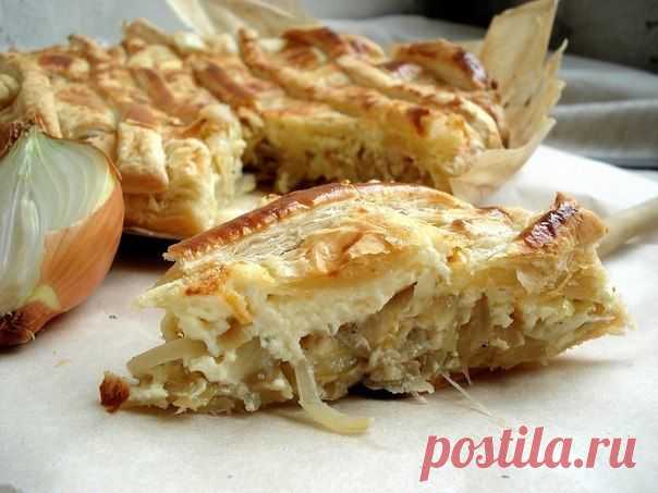 Луковый пирог / Onion Pie | Вкуснолог...