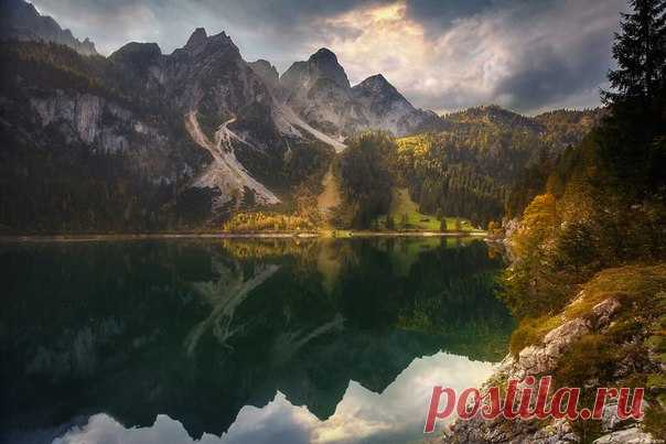 Озеро Гозау, Австрия. Автор фото – Андрей Базанов: