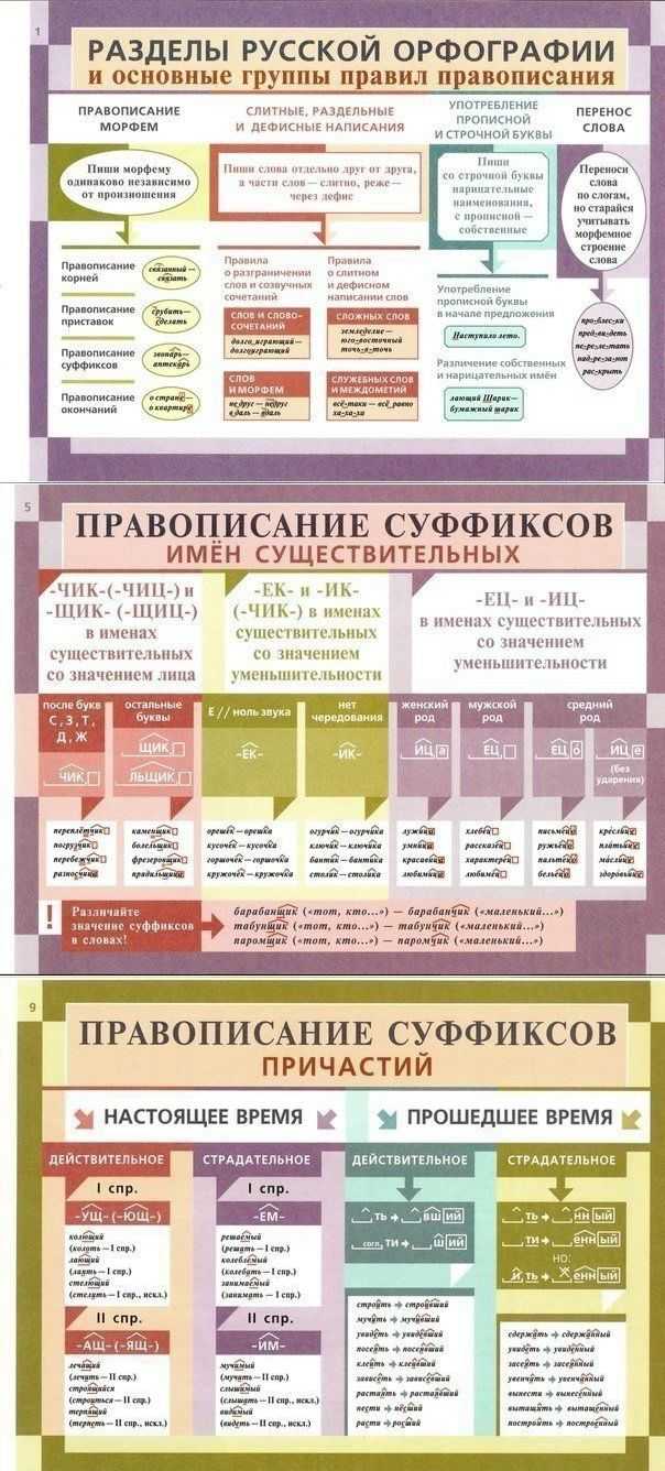 Все основные правила грамматики в одном посте!.