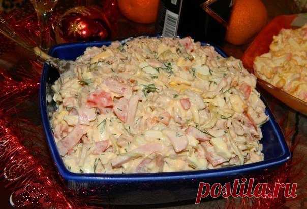 Салат «Праздничный». Вкусный салат украсит и повседневный и праздничный стол