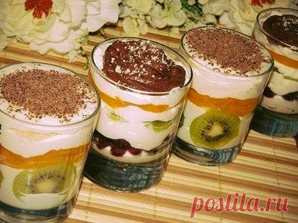 шеф-повар Одноклассники: Десерт творожный - просто пальчики оближешь! Домашние его обожают!