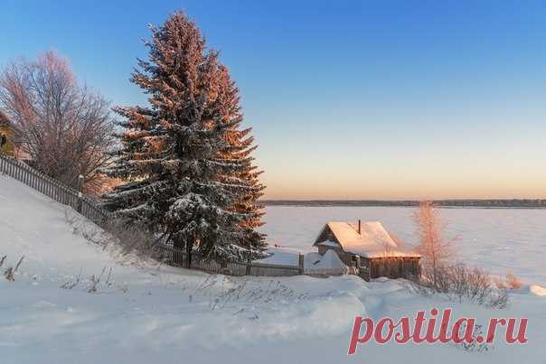 Посёлок Красный Яг, Республика Коми. Автор фото: Игорь Подобаев.