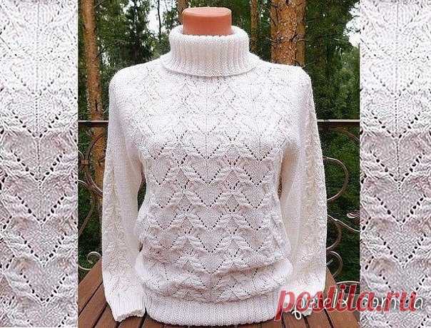 Симпатичный узор для пуловера / Необычные поделки