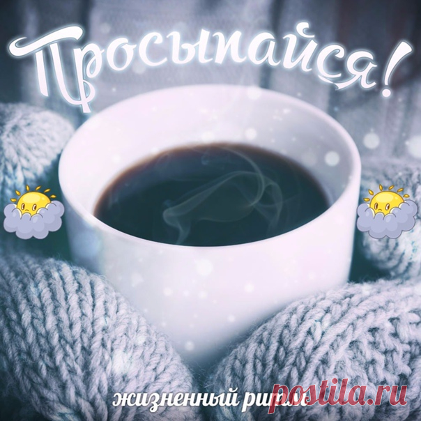С любовью к каждому дню... С нежностью момента пробуждения, с теплом солнечного света, с запахом кофе, с чувством полноты жизни... Доброе утро.
©