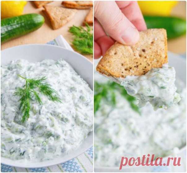 ДИЕТИЧЕСКИЙ ГРЕЧЕСКИЙ СОУС ЦАЦИКИ. ВКУСНЕЙШИЙ СОУС В ПРАВИЛЬНОМ ИСПОЛНЕНИИ!