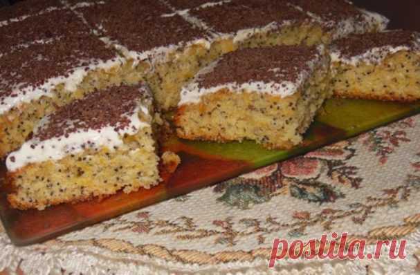 Тыквенный маковый пирог - пошаговый рецепт с фото на Повар.ру