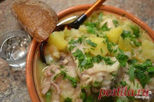 Курица с картошкой в горшочке - пошаговый рецепт с фото на Повар.ру
