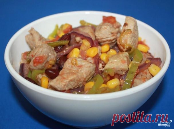 Мясо по-мексикански в мультиварке - пошаговый рецепт с фото на Повар.ру