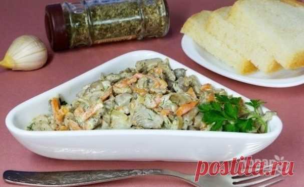 Вешенки со сметаной - пошаговый рецепт с фото на Повар.ру