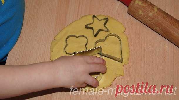 Печенье для детей из кукурузной муки с