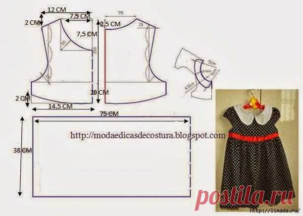 Шитье. Детские летние платья. Идеи. Выкройки.