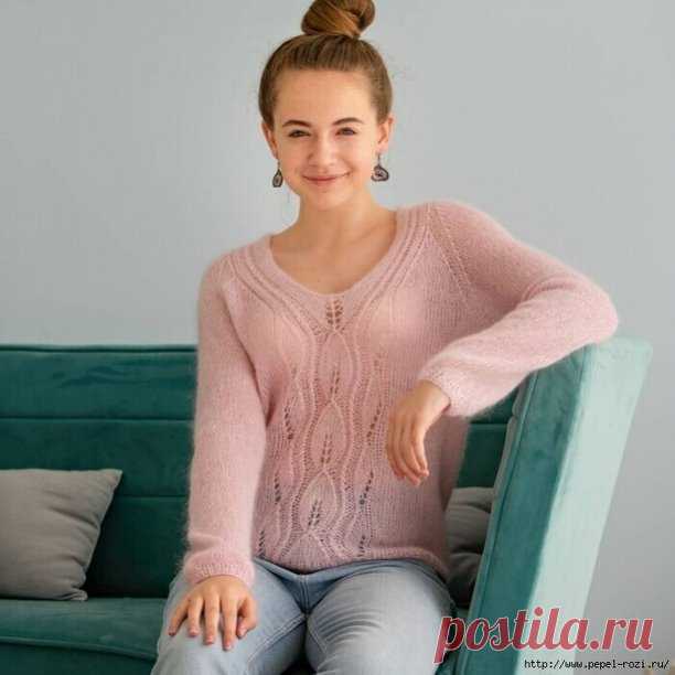 НЕЖНЫЙ МОХЕРОВЫЙ ПУЛОВЕР