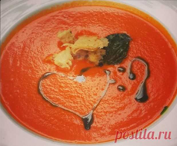 Томатный суп "Для милых дам".