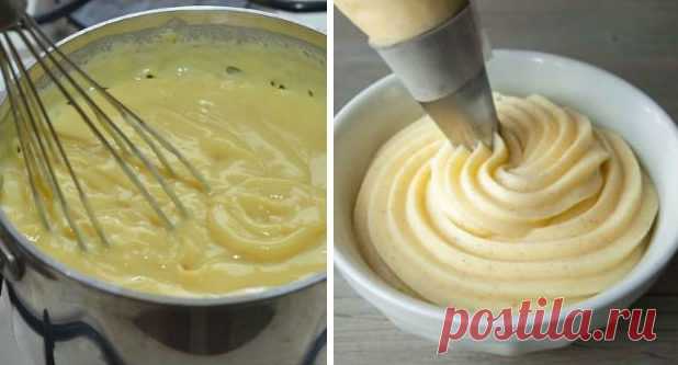 1. Крем Патисьер (Crème Pâtissèrie, Pastry cream). Очень нежный, вкусный крем. С добавлением разных ингредиентов превращается в другие виды крема. Ингредиенты: 250 мл молока стручок ванили (у меня ванильный сахар с семенами ванили) 60 г сахара 3 желтка 25 г кукурузного крахмала 25 г сливочного масла Приготовление: Молоко и семена ванили довести до кипения. Сахар, […]