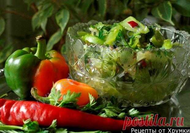 Салат из зеленых помидор острый и 15 похожих рецептов: пошаговые фото, калорийность, отзывы