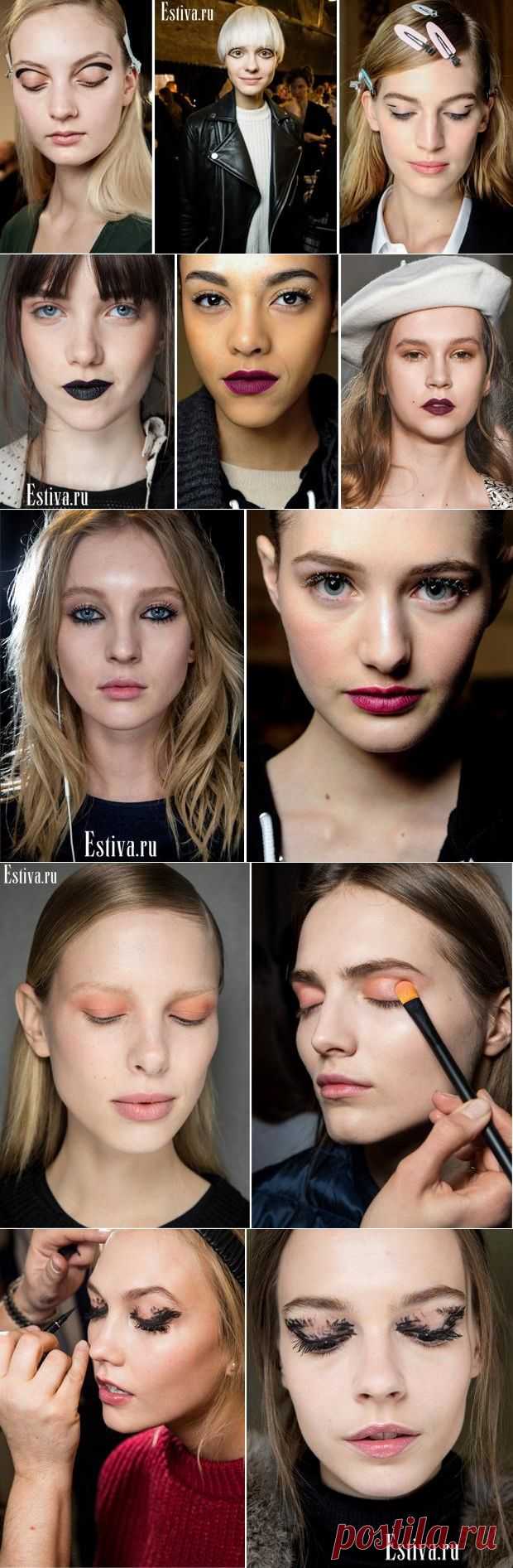 Необычные тенденции в макияже осенью 2015