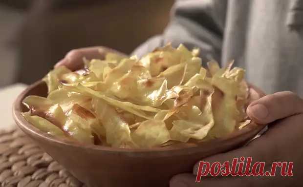 Берем одну картофелину и превращаем ее в миску домашних чипсов | Bixol.Ru