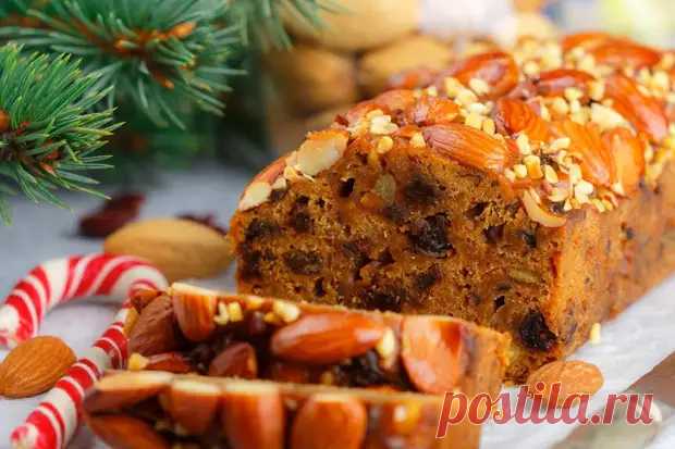 Рождественский пирог с сухофруктами и орехами - Домашняя выпечка - медиаплатформа МирТесен