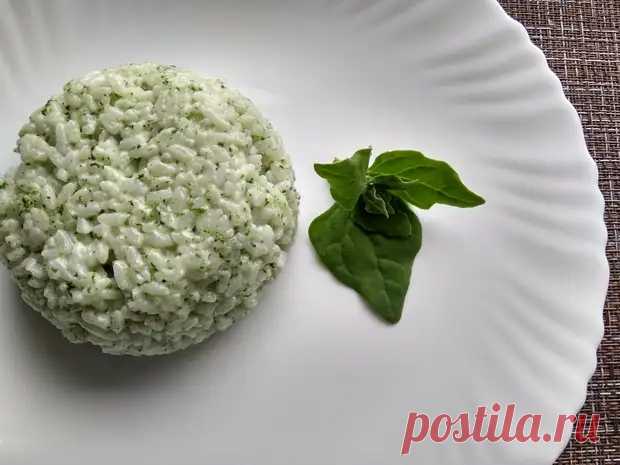 Вкусный «Зелёный рис». На самом деле гарнир из риса может быть не только белым. Делюсь рецептом натуральной подкраски - Ваши любимые рецепты - медиаплатформа МирТесен