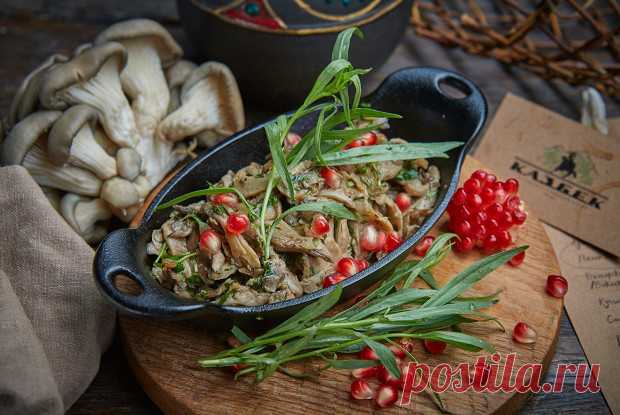 Чашушули из вешенок рецепт – грузинская кухня, веганская еда: закуски. «Еда»