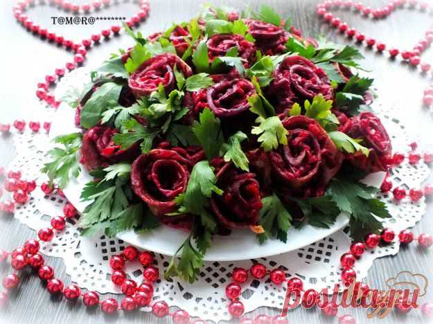 Салат "Букет роз" - пошаговый рецепт с фото