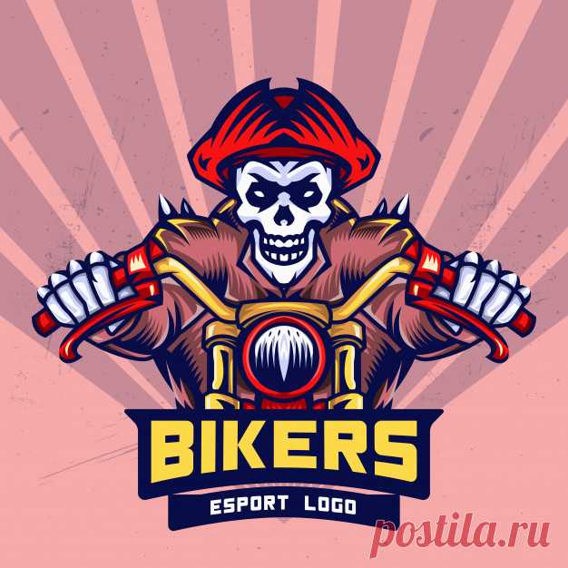 Пиратский Skull Bikers Esport Logo Design Более миллиона свободных векторов, PSD, фотографии и бесплатные иконки. Эксклюзивные халявы и все графические ресурсы, которые необходимые для ваших проектов
